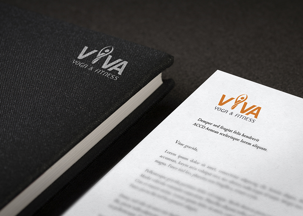 VIVA FITNESS & YOGA - Thiết kế logo phòng tập Gym VIVA YOGA & FITNESS